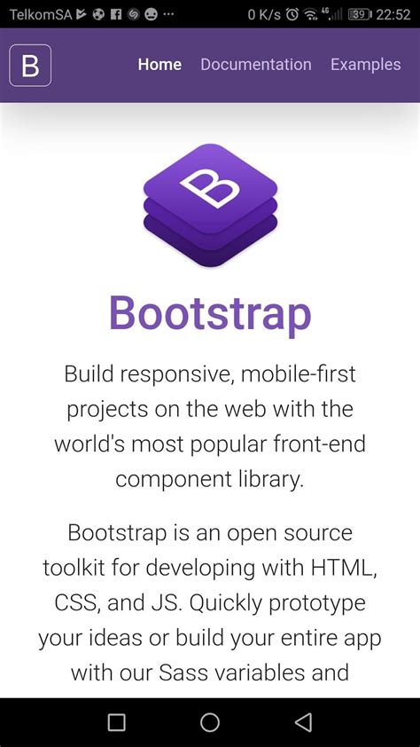 bootstrap 4 download